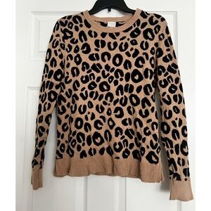 a new day Leopard Print Sweater